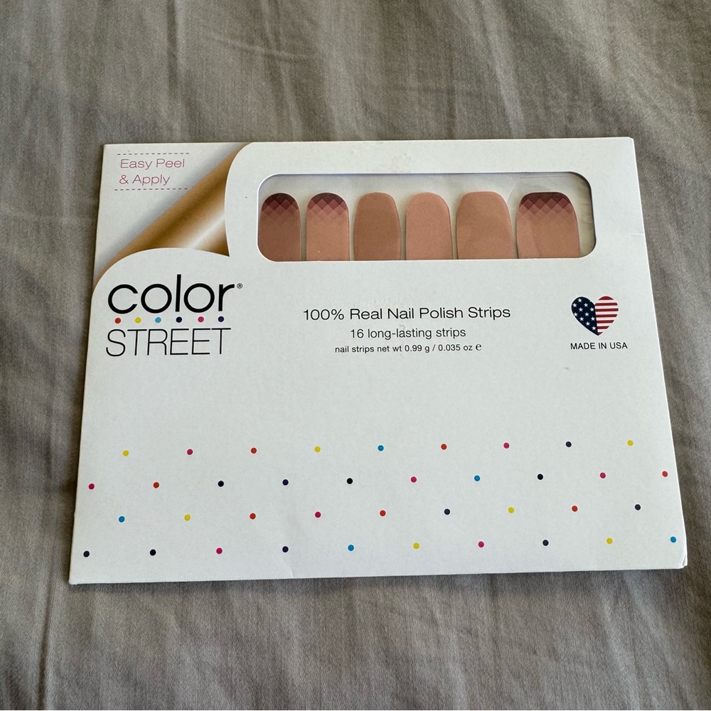 *Retired, HTF* Color Street: Silicon Valley | Pastel Pink Geometric Shimmer - Picture 3 of 9